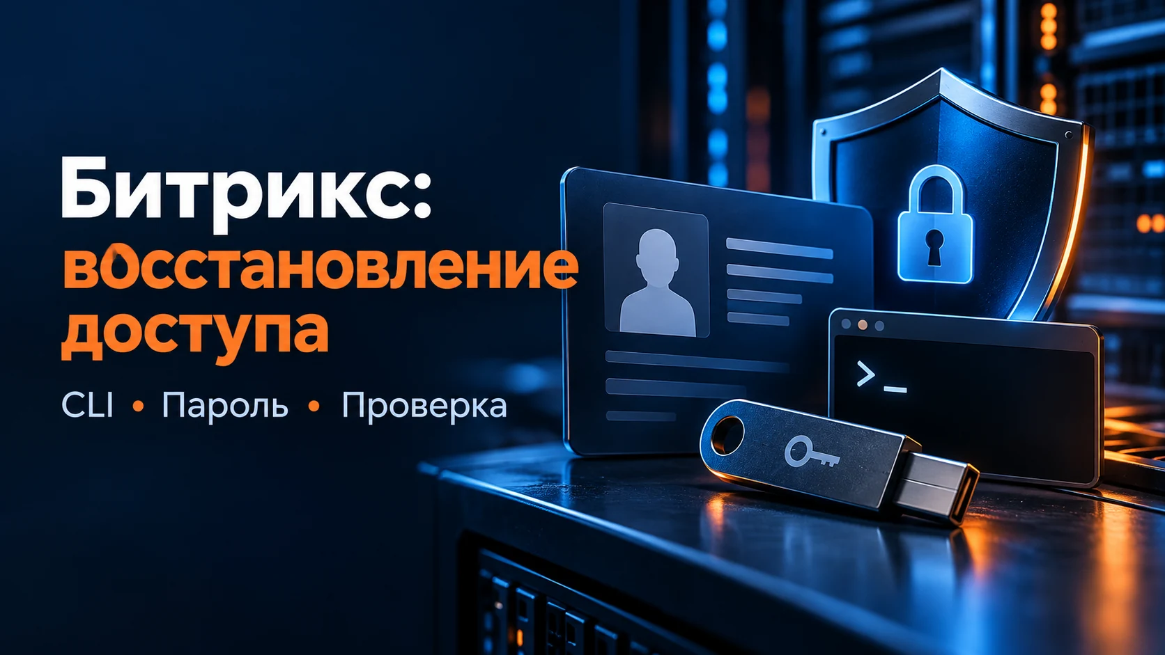 Иллюстрация к инструкции: Сброс пароля администратора 1С-Битрикс: почта, второй администратор и CLI