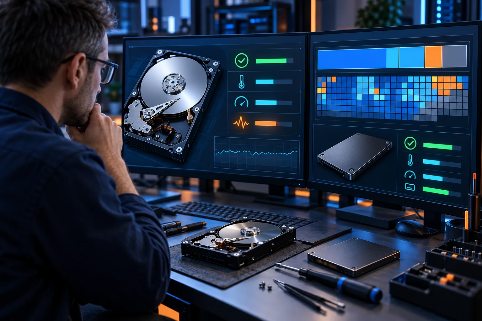 Диагностика HDD, SSD и карты разделов в ALT Linux