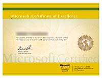 Сертификат Microsoft Certified Technology Specialist по Windows Server 2008