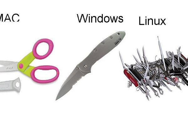linux mac os, windows